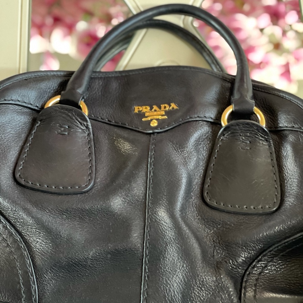 Prada Black Leather purse